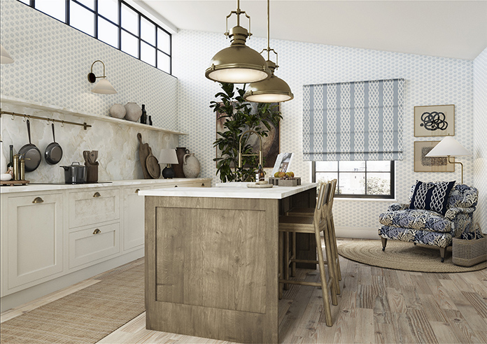 Knots, Misted - Twist&Fit Roman Blind - Image 6